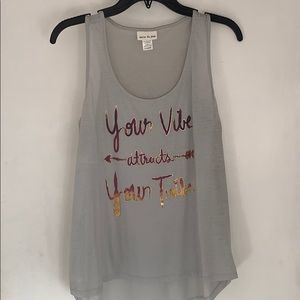 Grey tank top